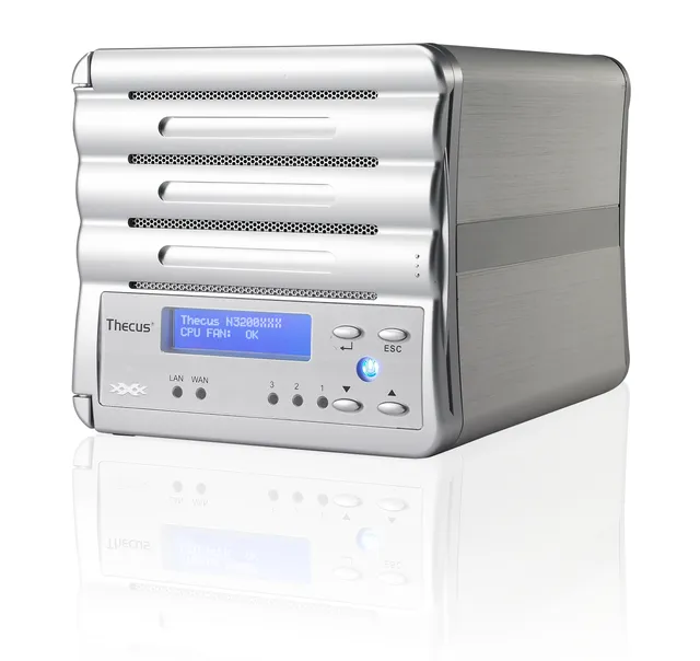 Thecus 3xSATA NAS Intel N270 1GB DDR2