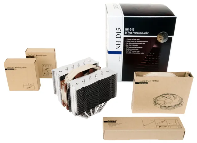 Cooler Multi NOCTUA NH-D15 |1700, 1200, 115x, AM3/4/5, 2011, 2066
