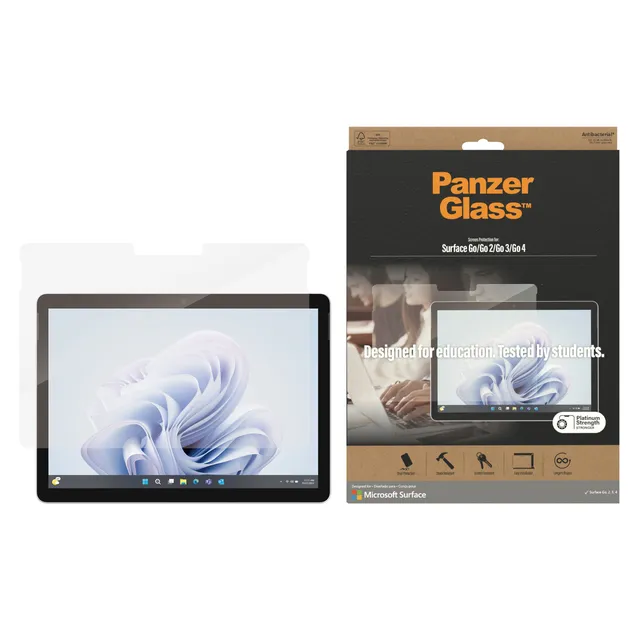 PanzerGlass ™ Microsoft Surface Go | Go 2 | Go 3 | Screen Protector Glass