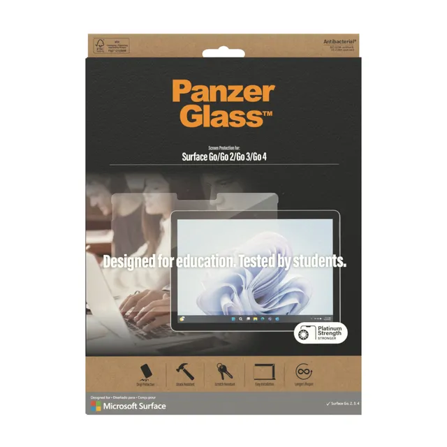 PanzerGlass ™ Microsoft Surface Go | Go 2 | Go 3 | Screen Protector Glass