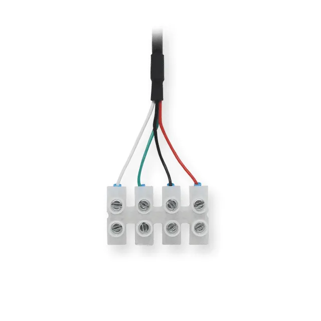 Power cable with 4-way screw 