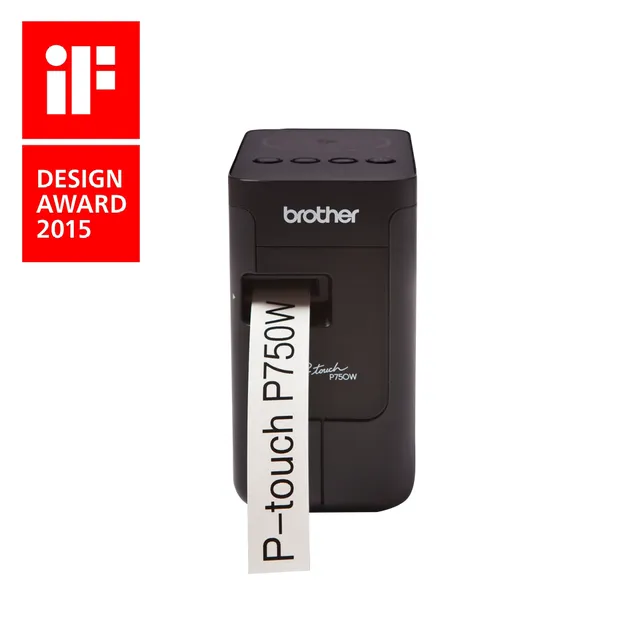 Brother PT-P750LABELSYSTEM PC CONNECTED - PTP750WZU1 (Barcode POS & Warehousing > Barcode & Labe...