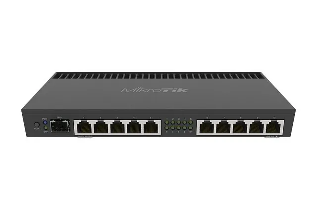 MikroTik RB4011iGS+RM - Router - 10 GigE