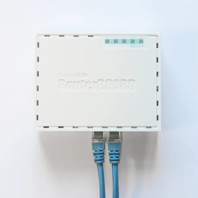 Mikrotik RB750GR3 wired router Gigabit Ethernet Turquoise, White (RB750GR3)