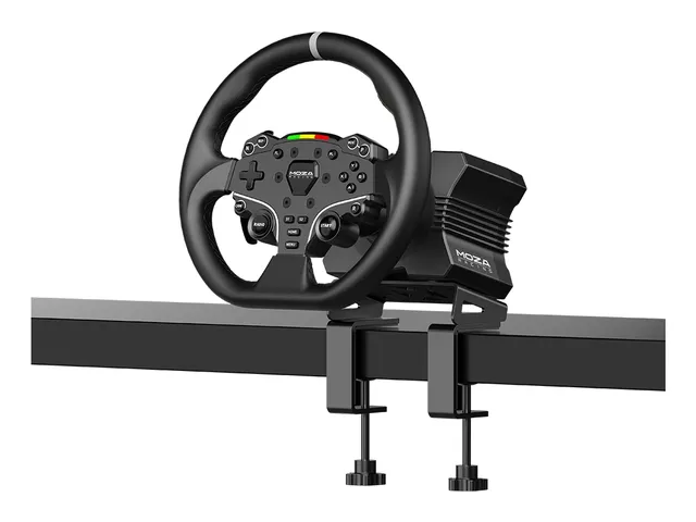 Moza R5 Racing Simulator (R5 direct-drive wheelbase ES Steering Wheel SR-P Lite Pedal) - Rat - PC