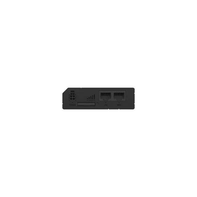 Industrial 4G (LTE) router equipped with 2x Ethernet ports, WiFi and RutOS software for advanced...
