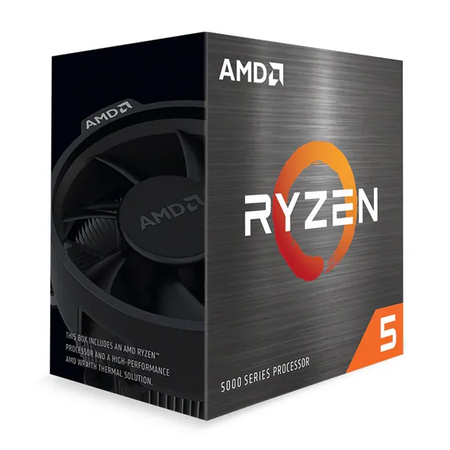 AMD Ryzen 5 5600X Processor (6C/12T, 35MB Cache, up to 4.6 GHz Max Boost)