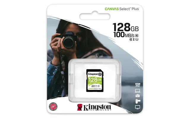 Kingston SD kort 128GB