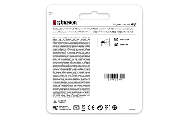Kingston SD kort 128GB