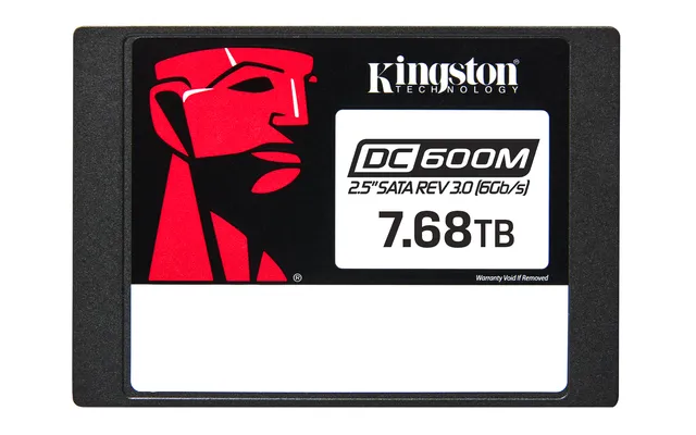 Kingston DC600M - SSD - Mixed Use - 7.68 TB - intern - 2.5" - SATA 6Gb/s - V