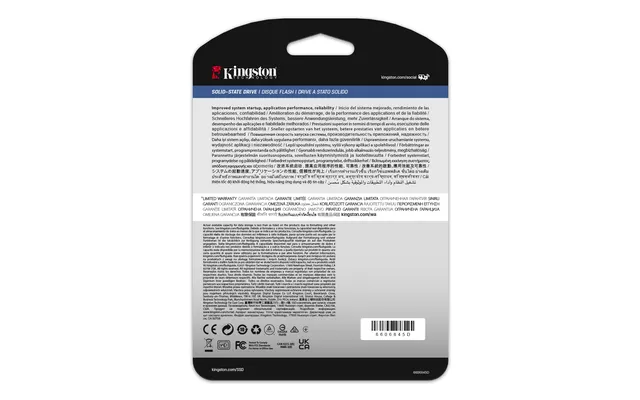 Kingston DC600M - SSD - Mixed Use - 7.68 TB - intern - 2.5" - SATA 6Gb/s - V