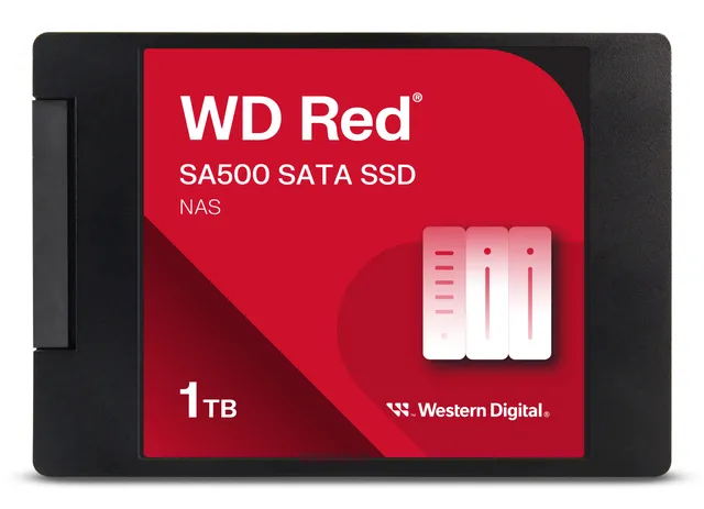 WD RED SA500 1TB 2.5" SATA SSD with up to 560MB/s read speed