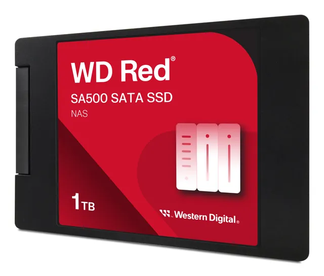 WD RED SA500 1TB 2.5" SATA SSD with up to 560MB/s read speed
