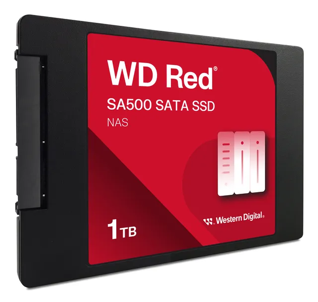 WD RED SA500 1TB 2.5" SATA SSD with up to 560MB/s read speed