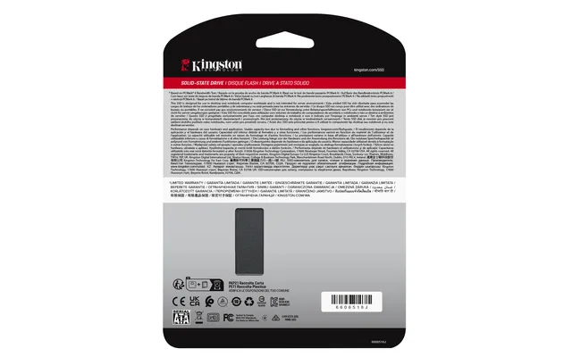 Kingston A400 SSD SSD Internal 2.5" SATA Rev 3.0, 960GB - SA400S37/960G, Noir