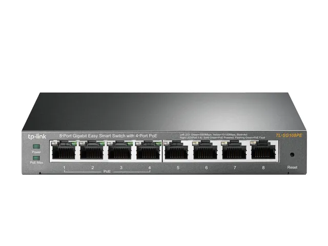 TP-Link 8-PortGigabit PoE Smart Switch