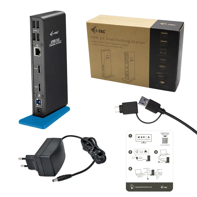 I-TEC Dockingstation USB 3.0/USB-C DUAL HDMI 
