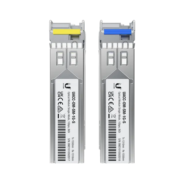 Ubiquiti Bidirectional Single-Mode,1G, 2-pack
