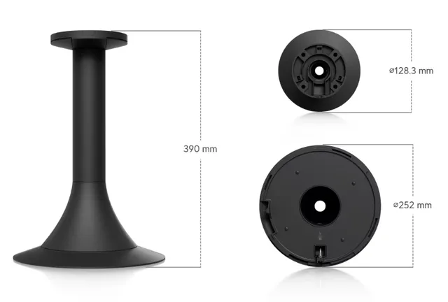 Ubiquiti AI Multi Sensor 4 Camera Pendant Mount, black