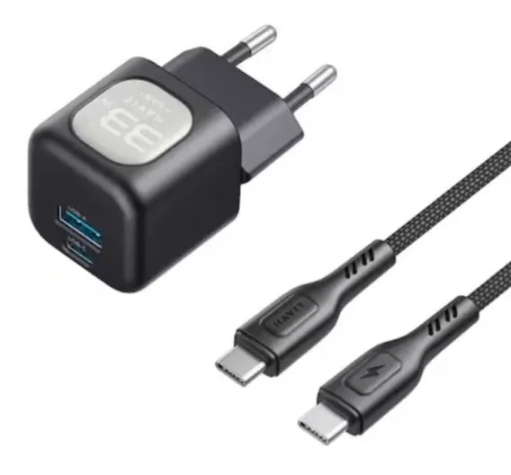 Havit Power Adapter 33W GaN + Cable