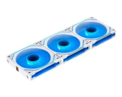 UNI FAN SL-INF 120 White - 3 pack - Kabinet Køler - 120 mm - 29 dBA