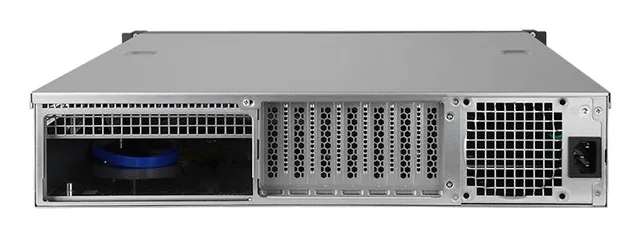 Chieftec 19" 2U Rackkabinet uden PSU, med rails