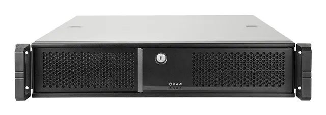 Chieftec 19" 2U Rackkabinet uden PSU, med rails