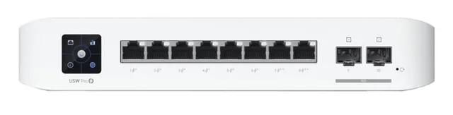 UniFi USW Pro PoE 802.3at/bt 8-Port Gigabit Switch mit Layer3 Features, SFP+
