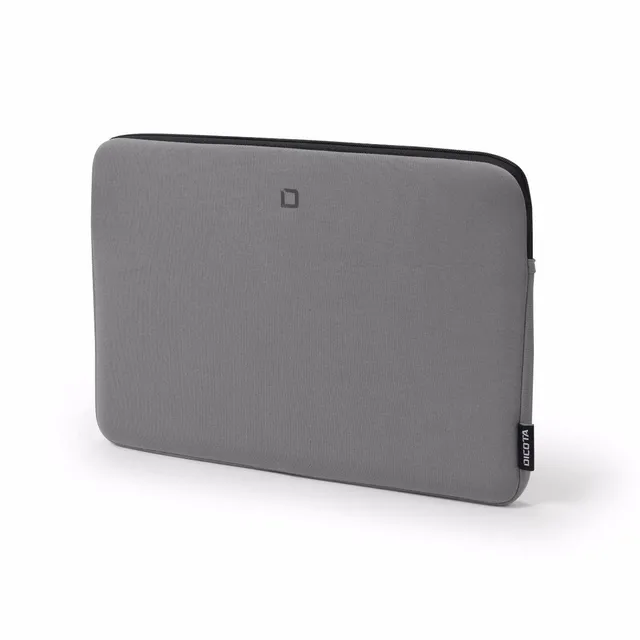 Dicota 12-12.5 Inch Skin BASE Laptop Computer Carry Case, Lightweight Sleeve Laptop Case, Grey