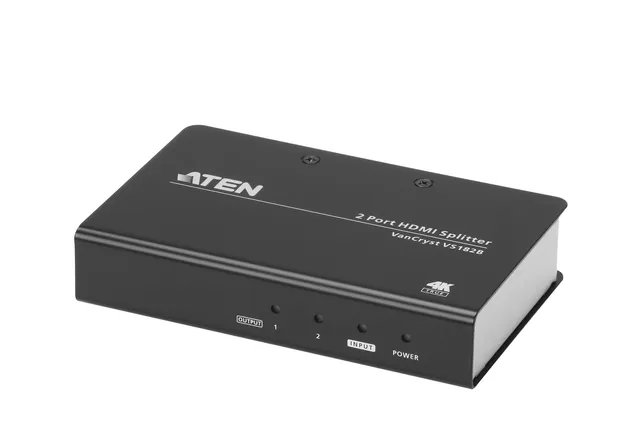 ATEN VanCryst VS182B True 4K - video/audio splitter - 2 ports