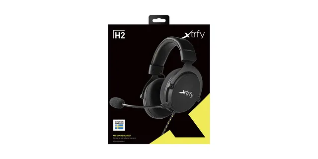 Xtrfy H2 - Headset - Corded - Black