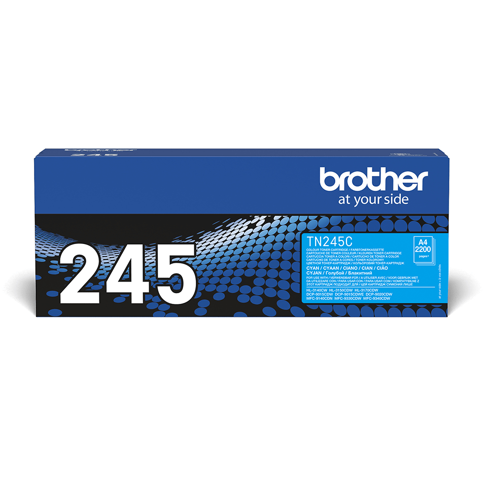  Brother Cartridge TN-245 Cyan 2,2k (TN245C)
